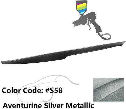 Spoiler Trunk Trunk مسبقًا متوافقًا مع 2007-2013 BMW 3-Series ، P Style ABS Painted #475 Black Sapphire High Kick Lear Lip متوفرة من Ikon Motorsports ، 2008 2009 2010 2012 2012 in Kuwait