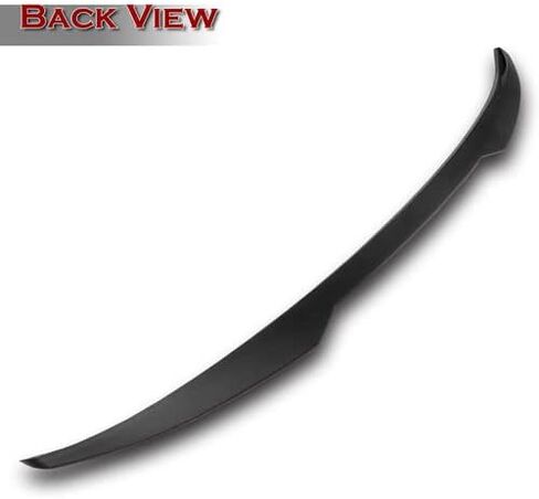 W-Power ABS Plastic V-Style Rear Trunk Lid Spoiler Wing Compatible with 2011-2016 Hyundai Elantra Sedan, 2012 2013 2014 2015 (Matt Black) in Saudi Arabia