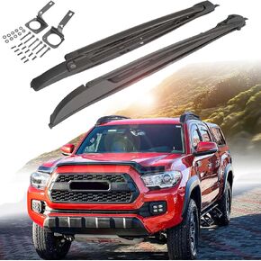 قضبان رف سقف متوافقة مع 2005-2023 Toyota Tacoma Double Cab Rails Rails Crossbar Cargage Carrier ، (وليس للوصول إلى CAB) in Kuwait