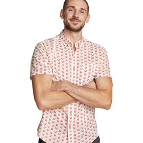 Eddie Bauer Men's Baja Short-Sleeve Shirt-Print in Kuwait