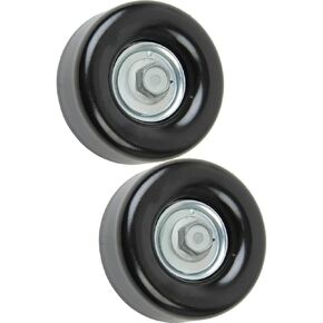Smooth Pulley Accessory Drive Belt Idler Pulley for Chevrolet Malibu 2004 2005 2006 for Chevrolet Venture 2002 2003 2004 2005 2Piece in Kuwait
