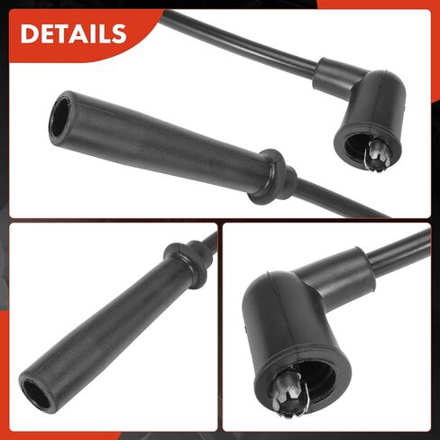مجموعة الأسلاك الإشعال الإشعال A-premium مجموعة من 5 متوافقة مع Mazda 626 1983-1985 & Toyota Celica Pickup 1975-1978 ، Renault Lecar R5 in Saudi Arabia