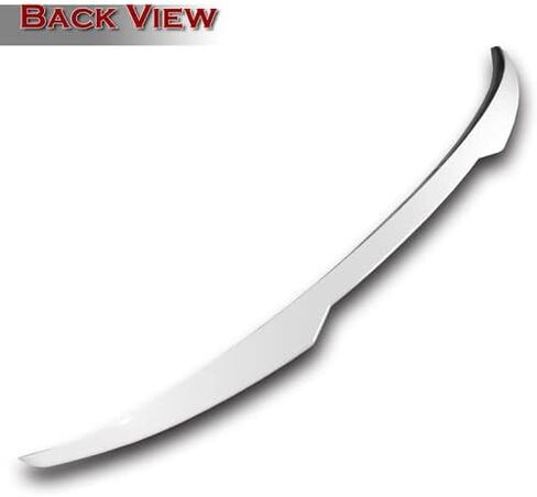 W-Power ABS Plastic V-Style Rear Trunk Lid Spoiler Wing Compatible with 2011-2016 Hyundai Elantra Sedan, 2012 2013 2014 2015 (Matt Black) in Saudi Arabia