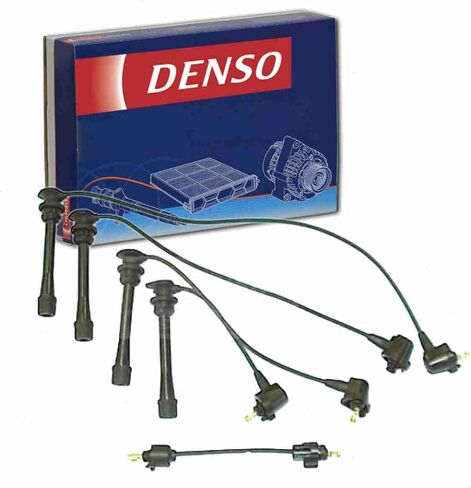DENSO Spark Plug Wire Set compatible with Toyota Previa 2.4L L4 1991-1997 in Saudi Arabia