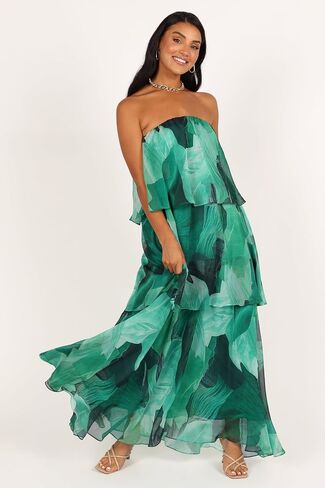 Petal & Pup Women's Bloom Strapless Maxi Dress in Saudi Arabia