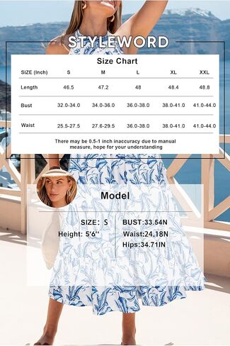 Wordword Women’s Women 2025 Summer Dress Maxi Facal Floral Halter Neck Sundress مع جيوب in Kuwait