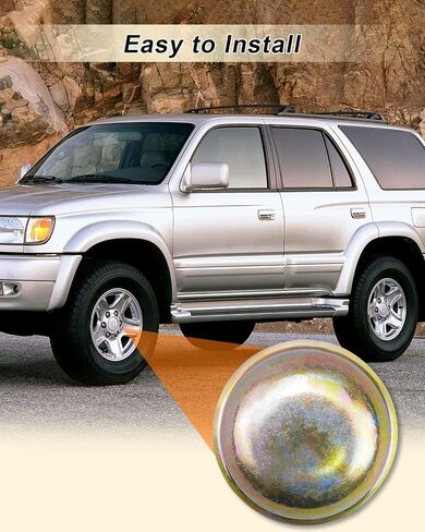 43423-35010 Front Wheel Axle Hub Grease Dust Cap Fit for Toyota Land Cruiser 1991-2007 4Runner 1989-1995 Pickup 1989-1995 T100 1993-1998, Wheel Bearing Dust Cover in Saudi Arabia