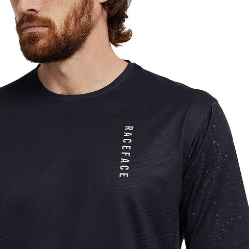 Race Face Indy Short-Sleeve Jersey - Men's Black, L in Saudi Arabia