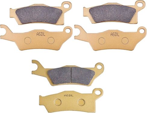 Front and Rear Brake Pads Kit Ceramic Fit for Can-Am Outlander 450/Max 450 2017-2025 570 2016-2024 650/Max 650 2013-2023 850/MAX 850 2016-2024 1000 XT/XMR/XTP 2013-2024 in Saudi Arabia