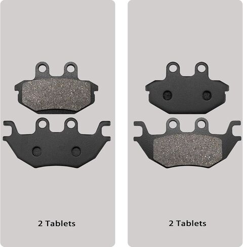 Rear Left & Right Brake Pads for Kawasaki Mule Pro FXT FX KAF 820 2015-2021 DXT DX KAF 1000 EPS 2016-2017 in Saudi Arabia