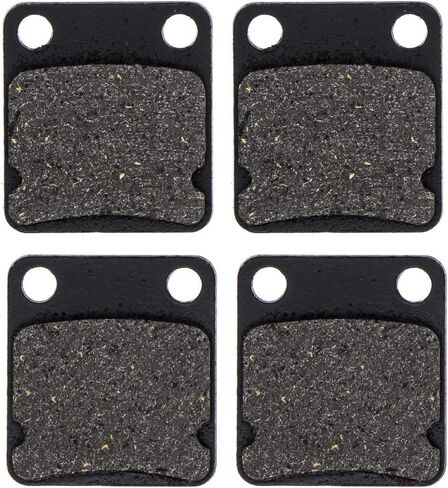 مجموعة الفرامل المتخصصة مجموعة من Yamaha Grizzly 450 400 350 Banshee Big Bear Warrior Wolverine Kodiak Front Semi-Metallic 2 Pack in Saudi Arabia