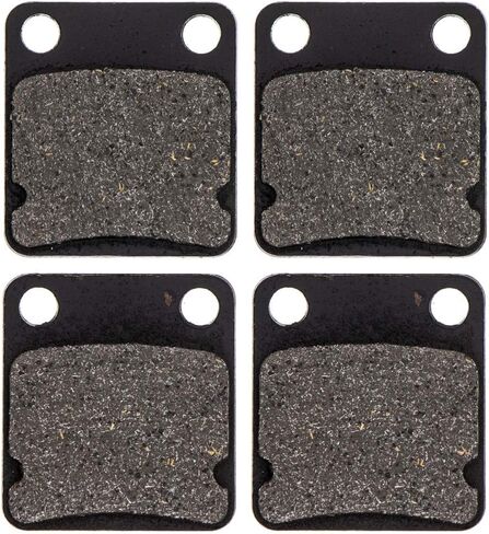 مجموعة الفرامل المتخصصة مجموعة من Yamaha Grizzly 450 400 350 Banshee Big Bear Warrior Wolverine Kodiak Front Semi-Metallic 2 Pack in Saudi Arabia