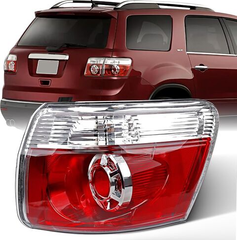 Brake Tail Light for GMC Acadia 2007-2012 - GM2801216 Rear Taillight Assembly for 20912756 and 19419021 - Outer Tail Lamp for Passenger Right Side RH in Saudi Arabia