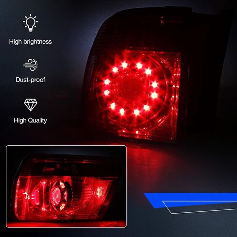 Brake Tail Light for GMC Acadia 2007-2012 - GM2801216 Rear Taillight Assembly for 20912756 and 19419021 - Outer Tail Lamp for Passenger Right Side RH in Saudi Arabia