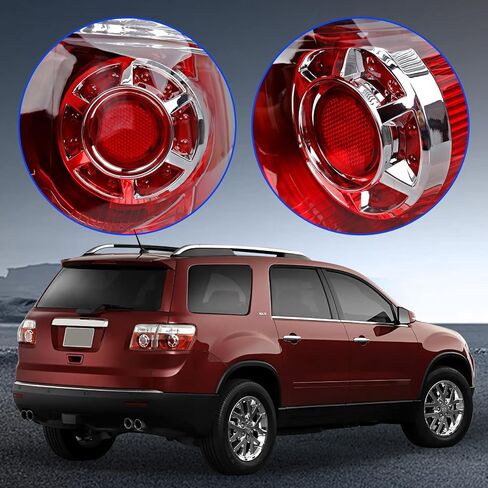 Brake Tail Light for GMC Acadia 2007-2012 - GM2801216 Rear Taillight Assembly for 20912756 and 19419021 - Outer Tail Lamp for Passenger Right Side RH in Saudi Arabia