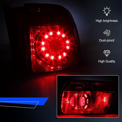 Brake Tail Light for GMC Acadia 2007-2012 - GM2801216 Rear Taillight Assembly for 20912756 and 19419021 - Outer Tail Lamp for Passenger Right Side RH in Saudi Arabia