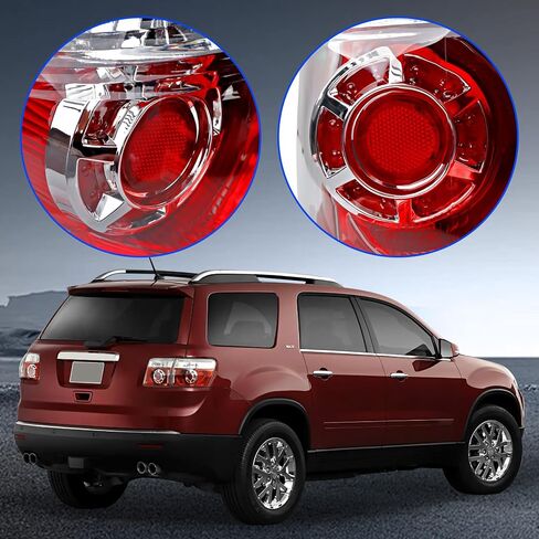 Brake Tail Light for GMC Acadia 2007-2012 - GM2801216 Rear Taillight Assembly for 20912756 and 19419021 - Outer Tail Lamp for Passenger Right Side RH in Saudi Arabia