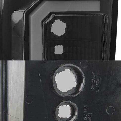 AKKON-Black Smoked for 2007-2013 Toyota Tundra Pickup Truck [Tube Bar] LED LED LAFT+الزوج الأيمن 07-13 in Kuwait
