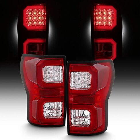 AKKON-Black Smoked for 2007-2013 Toyota Tundra Pickup Truck [Tube Bar] LED LED LAFT+الزوج الأيمن 07-13 in Saudi Arabia
