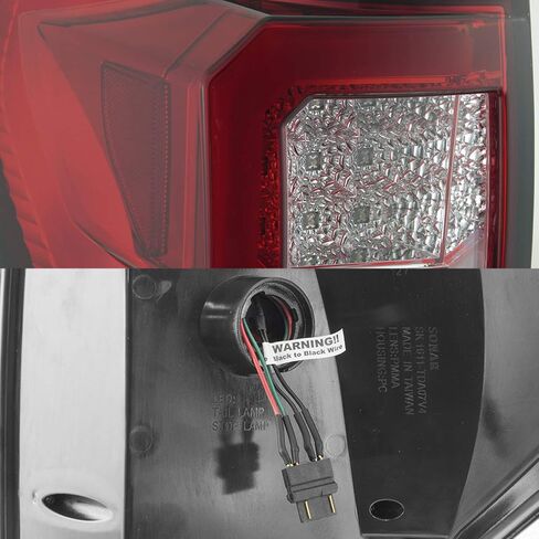 AKKON-Black Smoked for 2007-2013 Toyota Tundra Pickup Truck [Tube Bar] LED LED LAFT+الزوج الأيمن 07-13 in Saudi Arabia