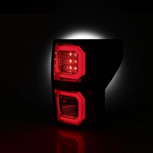 AKKON-Black Smoked for 2007-2013 Toyota Tundra Pickup Truck [Tube Bar] LED LED LAFT+الزوج الأيمن 07-13 in Saudi Arabia