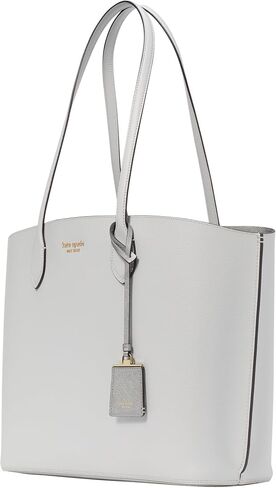 kate spade new york Suite CROSSGRAIN Leather Large Open Tote, Lavender Cream in Saudi Arabia