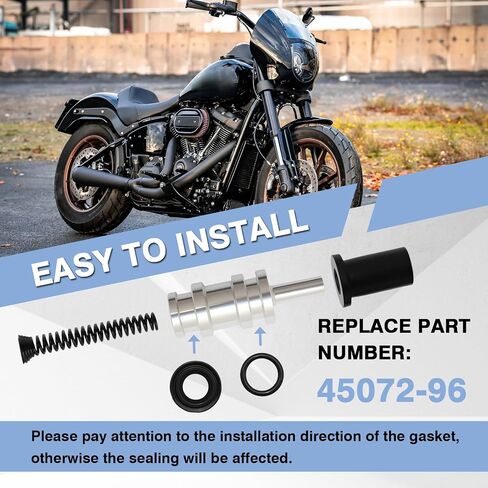 أدوات إعادة بناء الأسطوانة الأمامية Master Master Fit for Harley Davidson Dyna Electra Glide Road King Street Glide 1996-2007 بعض نماذج الأقراص المزدوجة ، 11/16 "، استبدل 45072-96 in Saudi Arabia