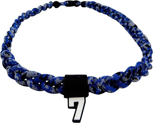 Pick Your Number or Letters - Digital Camo Braided Titanium Tornado Necklace in Saudi Arabia
