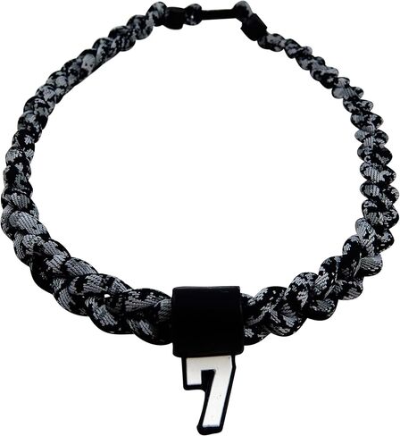 Pick Your Number or Letters - Digital Camo Braided Titanium Tornado Necklace in Saudi Arabia