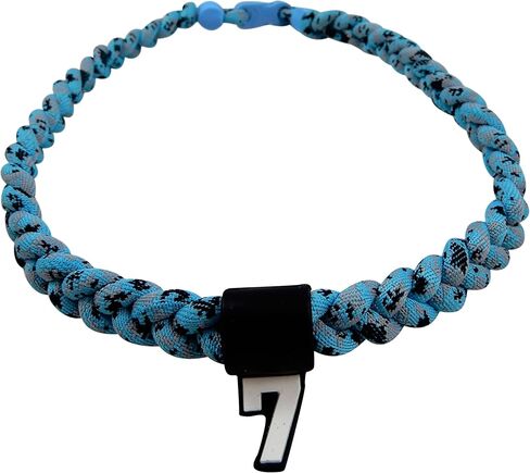Pick Your Number or Letters - Digital Camo Braided Titanium Tornado Necklace in Saudi Arabia