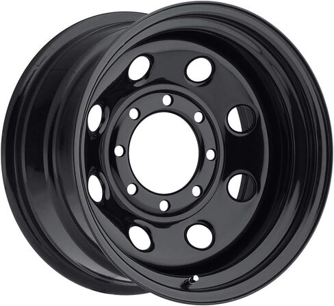 VISION 16" Inch 5x114.3 Wheel Rim Soft 8 85H 16x7 +0mm Gloss Black in Saudi Arabia