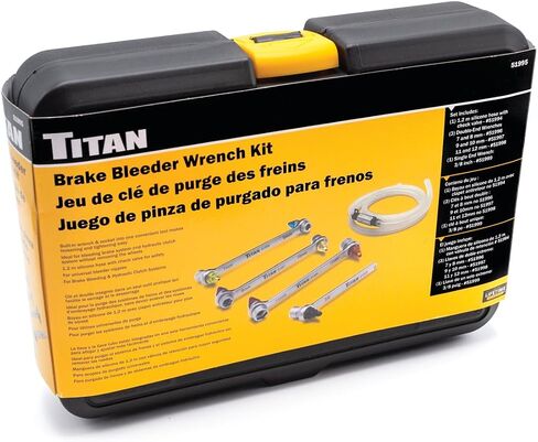 Titan Tools 51995 Brake Bleeder Kit, Silver in Saudi Arabia