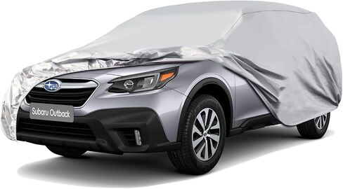 Waterproof Car Cover for Subaru Outback (2020-2024), 5 Layers Compatible with Subaru Outback All Weather, Snowproof Windproof Rain Ice Sun UV Protection in Saudi Arabia