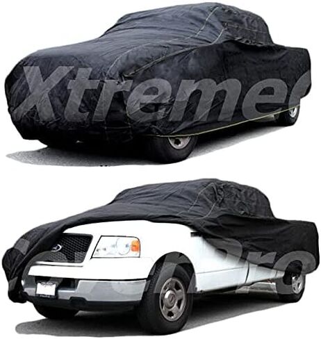 Car Cover fits 2020-2025 Ford F-250 F-350 Crew Cab 8ft Bed Dually XTREMECOVERPRO Diamond Series Black Truck Cover in Saudi Arabia