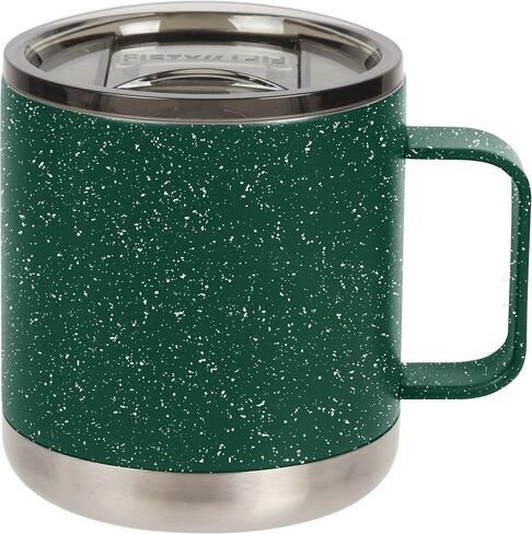FIFTY/FIFTY T15000001 15oz - Navy/White Speckled Camp Mug - Smoke Slide Lid in Saudi Arabia