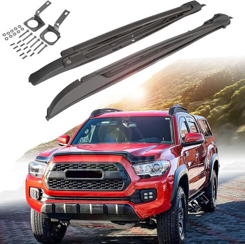 Roof Rack Cross Bars Compatible with 2005-2023 Toyota Tacoma Double Cab Aluminum Roof Rails Crossbar Cargo Luggage Carrier, (Not for Access Cab) in Saudi Arabia
