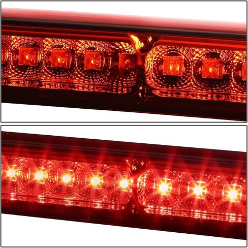 DNA MOTORING 3BL-F15097-LED-T2-SM Smoked Lens LED High Mount 3rd Third Brake Light [Compatible with 97-04 F150 F250 / 00-05 Excursion] in Saudi Arabia
