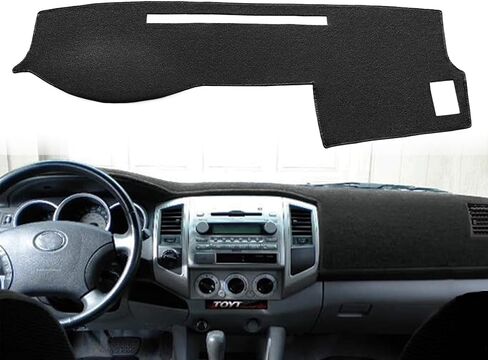 Dashboard Cover Dash Cover Mat Pad Carpet Custom Fit for Toyota Tacoma 2005-2015 (Gray) Y35 in Saudi Arabia