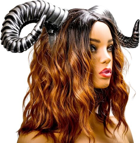 Lucifer Devil Ram Horns Epic Demonic Halloween Beadband in Kuwait