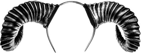 Lucifer Devil Ram Horns Epic Demonic Halloween Beadband in Kuwait