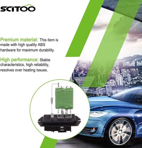 Air Conditioning Heater Fan HVAC Blower Motor Resistor SCITOO Regulator fit for 2005-2007 for Chrysler Pacifica /2001-2008 for Chrysler Town Country /2001-2003 for Chrysler Voyager in Saudi Arabia