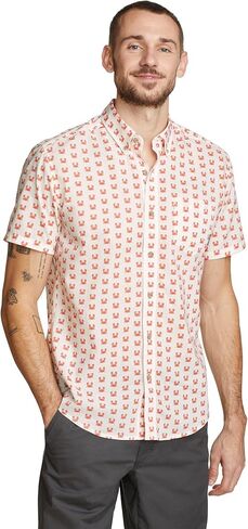 Eddie Bauer Men's Baja Short-Sleeve Shirt-Print in Kuwait