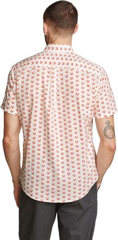 Eddie Bauer Men's Baja Short-Sleeve Shirt-Print in Kuwait