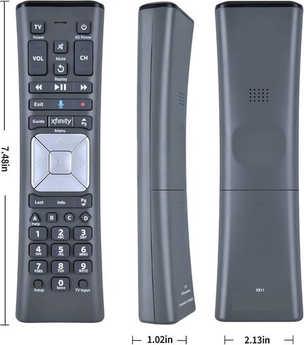 بديل لجهاز التحكم عن بعد الصوتي Xfinity XR11 لجهاز التحكم عن بعد بإضاءة خلفية للتلفاز XFinity Comcast in Saudi Arabia