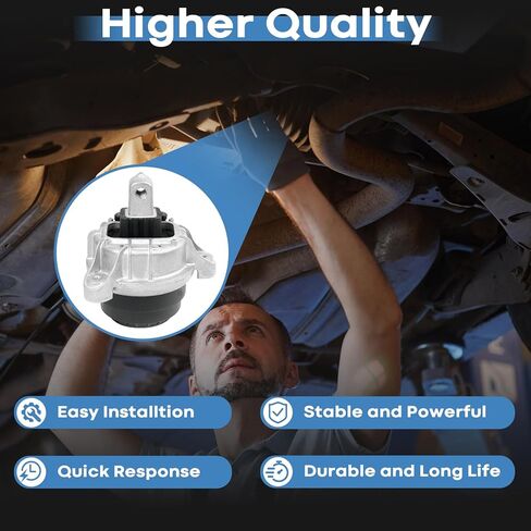 3Pcs Engine Motor & Transmission Mount Set Compatible with Mini 2014-2022 Cooper, 2016-2022 Cooper Clubman, 2014-2023 Cooper Countryman 1.5L 2.0L, 2016-2022 X1, 2018-2023 X2, 2020-2023 228I M235I 2.0L in Kuwait