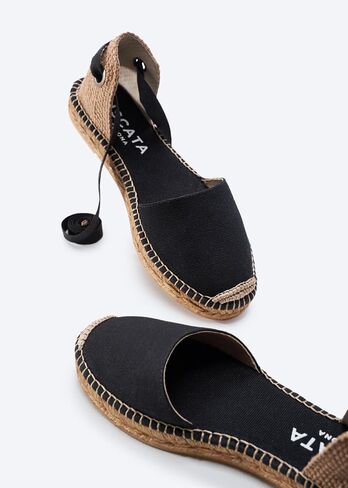 VISCATA Candell Canvas Espadrille Flats Organic Canvas, Comfort and Style for Every Occasion, Size 6-11 in Saudi Arabia