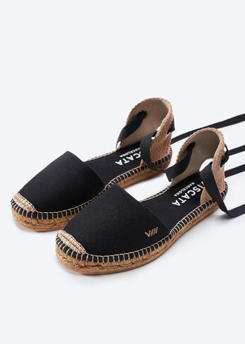 VISCATA Candell Canvas Espadrille Flats Organic Canvas, Comfort and Style for Every Occasion, Size 6-11 in Saudi Arabia