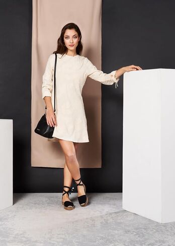 VISCATA Candell Canvas Espadrille Flats Organic Canvas, Comfort and Style for Every Occasion, Size 6-11 in Saudi Arabia