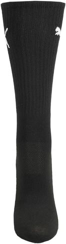 PUMA MENS 6PK MENS Terry Crew Socks - Black - Size 10-13 in Saudi Arabia