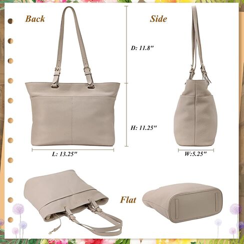 Banuce Large Capacity Leather Tote Bag for Women Shoulder Satchel Purses and Handbags Hobo Bag in Kuwait